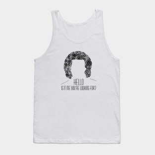 Lionel Richie Shirt - Hello, is it me you are looking for? Tank Top